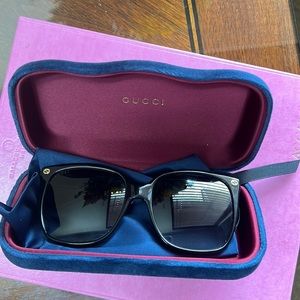 Gucci 57 mm Gradient Square Sunglasses